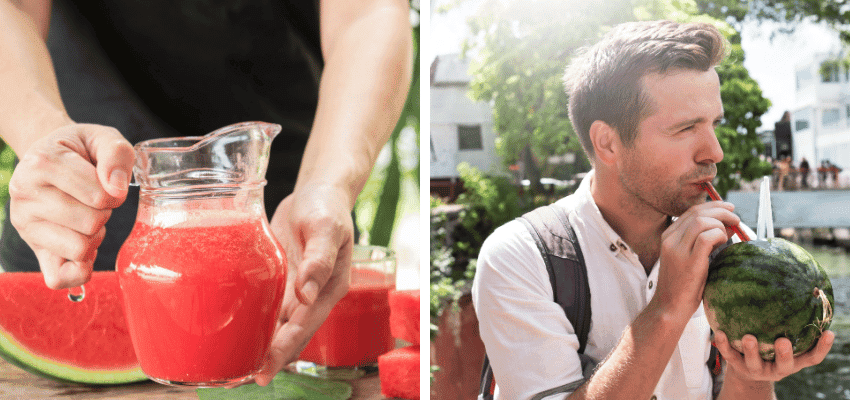 Watermelon recipes juice for summer