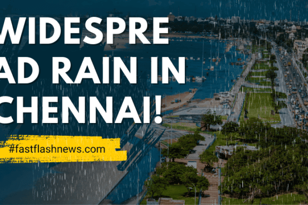 Widespread Rain In Chennai!