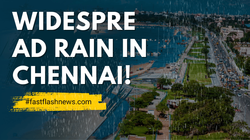 Widespread Rain In Chennai!