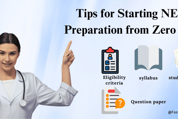 Tips for Starting NEET Preparation from Zero Level