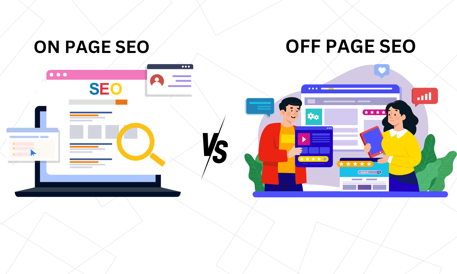 SEO differences