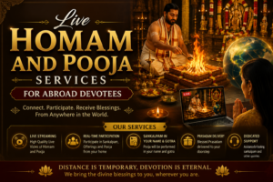 Live homam and pooja services