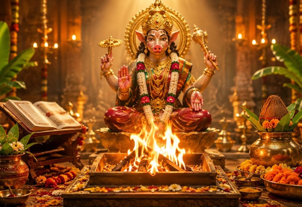 Varahi Homam on Ashada Navaratri